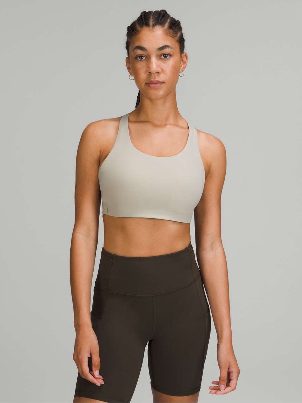 Lululemon Energy Bra *High Support, 32 D |Raw Linen